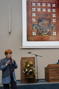 Dr Kamila Follprecht, zastępca Dyrektora Archiwum Narodowego w Krakowie, podczas wystąpienia.Fot. Wojciech Staszkiewicz